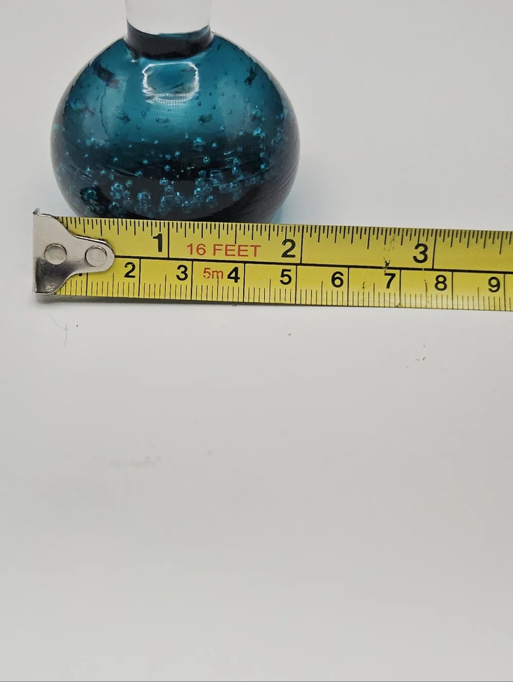 Vintage Bullicante (controlled bubble) Art Glass Bud Vase